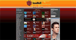 Desktop Screenshot of iconhell.com